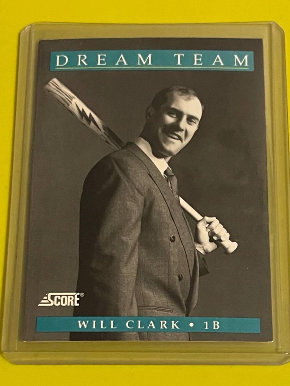Will Clark #886 1991 Score [Dream Team] Baseball Trading Card